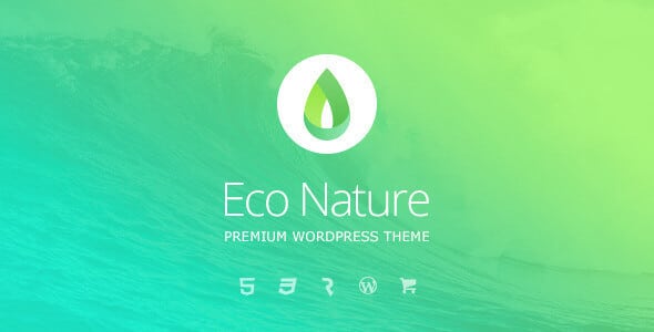 eco-nature Eco Nature WordPress Theme 1.4.5 - Environment & Ecology - Image 1