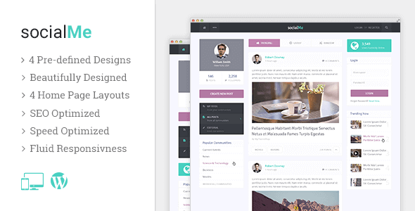 mts-socialme SocialMe WordPress Theme 1.2.5 - Impress Visitors With a Fast Social Website - Image 1