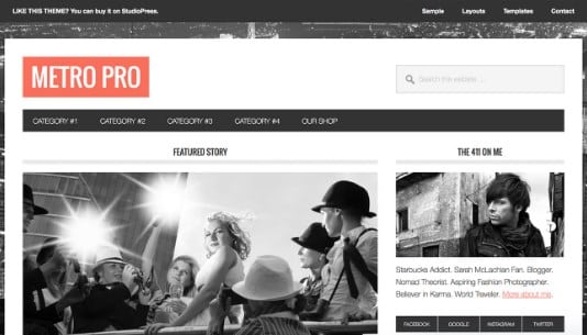 StudioPress-Metro-Pro-Theme StudioPress Metro Pro Theme 2.2.2 - Image 1