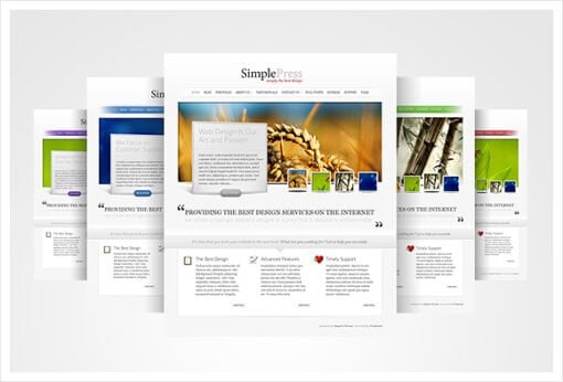 Elegant Themes SimplePress WordPress Theme 5.5.14 - GPLPlus