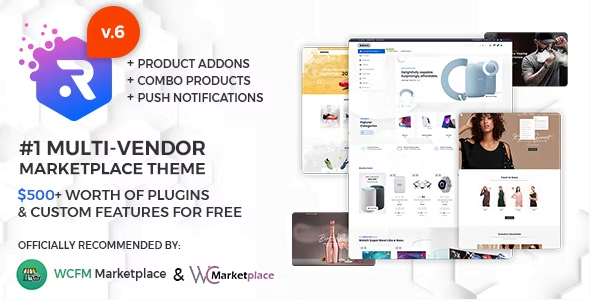Rigid Rigid WooCommerce Theme 6.0.1 - WCFM Multi Vendor Marketplaces and single shops - Image 1