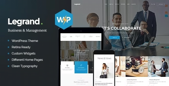 Legrand LeGrand WordPress Theme 1.2.5 - A Modern Multi-Purpose Business Theme - Image 1