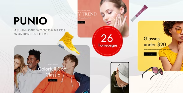 Punio Punio WordPress Theme 1.0.6 - All-In-One WooCommerce Theme - Image 1