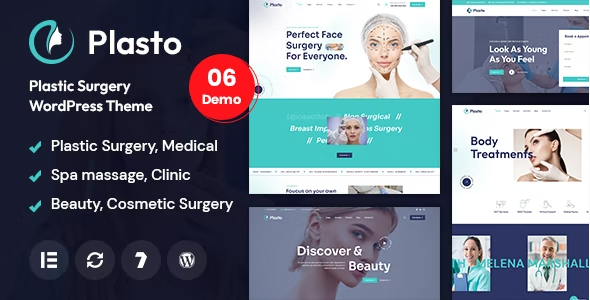 plast Plasto - Plastic Surgery & Medical WordPress Theme 1.0.0 - Image 1