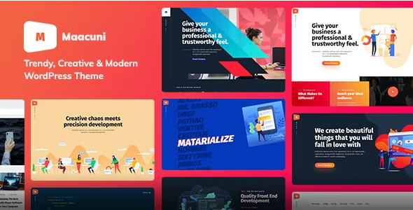 mac Maacuni – Multipurpose Creative Portfolio WordPress Theme 1.5 - Image 1
