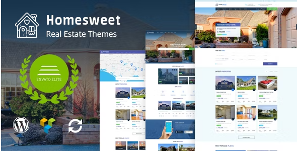 hom HomeSweet – Real Estate WordPress Theme 1.9 - Image 1