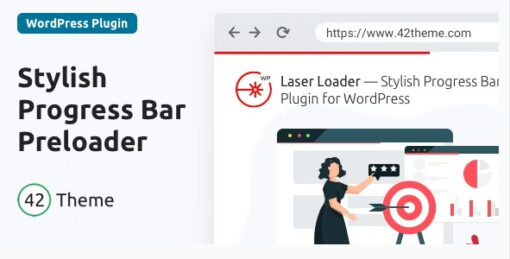 Laser Loader – Stylish Progress Bar Preloader WordPress Plugin 1.1.0 ...