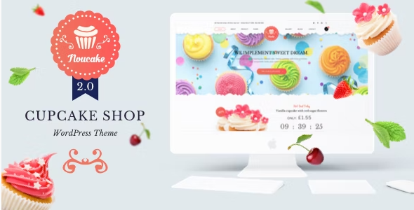 nou Noucake – Bakery WordPress Theme 2.0.31 - Image 1