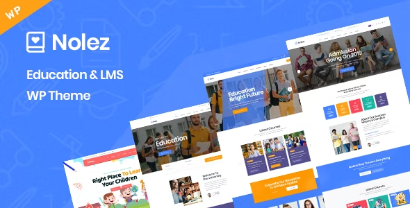 nol Nolez – Education WordPress Theme 1.0 - Image 1