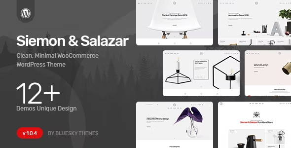 Siemon&salazar Siemon & Salazar – Clean, Minimal WooCommerce Theme 1.0.5 - Image 1