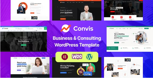 convis Convis - Consulting Business WordPress Theme 1.0.2 - Image 1