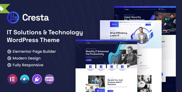 cresta Cresta - IT Solutions & Technology WordPress Theme 1.1.0 - Image 1