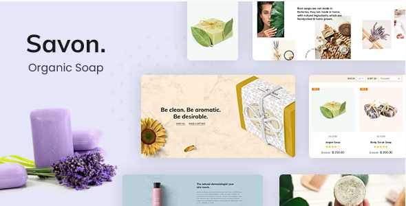 savon Savon - Handmade Shop WordPress Theme 1.8 - Image 1