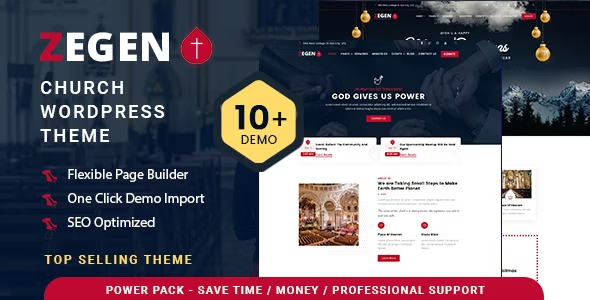 zegen Zegen - Church WordPress Theme 2.0.4 - Image 1