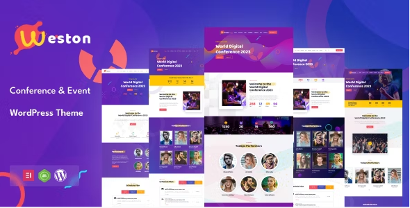 west Weston - Conference & Event WordPress Theme 2.2 - Image 1