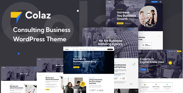 cplaz Colaz - Business Consulting WordPress Theme 1.0 - Image 1