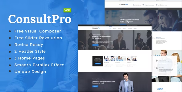 consul ConsultPro - Finance and Consultancy WordPress Theme 3.0 - Image 1