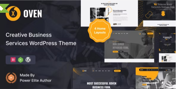 xoven Xoven - Digital Agency Services WordPress Theme 1.0 - Image 1