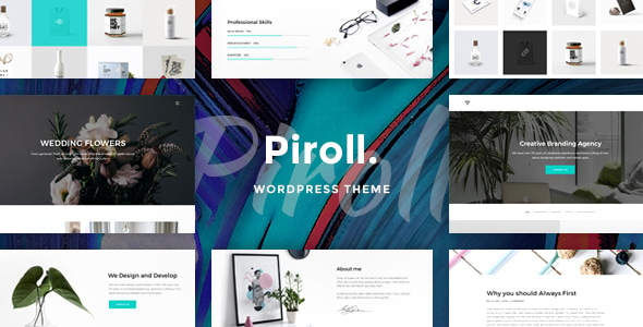 pirool Piroll - Portfolio WordPress Theme 1.2.2 - Image 1