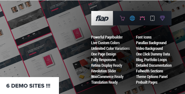 flap FLAP - Corporate Business WordPress Theme 1.5 - Image 1