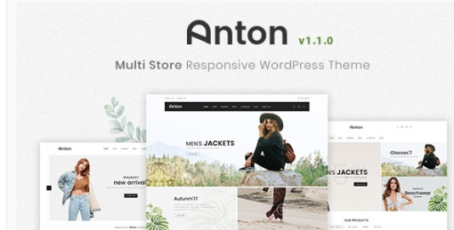 Anton - Multi Store Responsive WordPress Theme 1.1.0 - GPLPlus