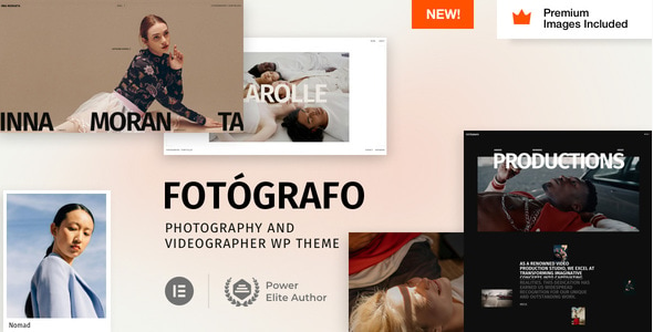FOTO Fotógrafo - Photography & Videographer WordPress Theme 2.3 - Image 1