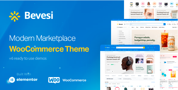 bevesi Bevesi - Multi-Vendor & Marketplace WooCommerce Theme 1.1.1 - Image 1