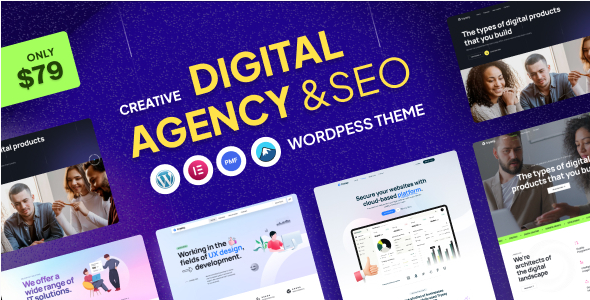 try Tryesy - Creative Digital Agency WordPress Theme 1.0.0 - Image 1