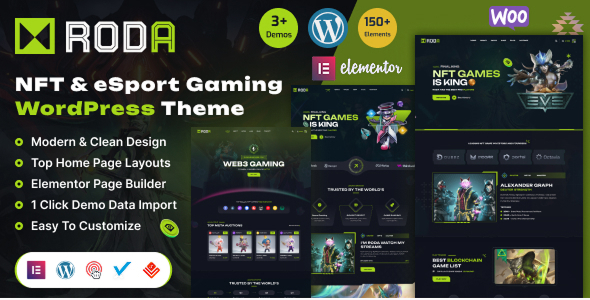 roda Roda - Gaming Store & eCommerce WordPress Theme 1.0.0 - Image 1