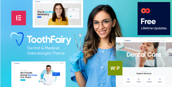 tooth Tooth Fairy - Dentist & Dental Clinic WordPress Theme 1.16.0 - Image 1