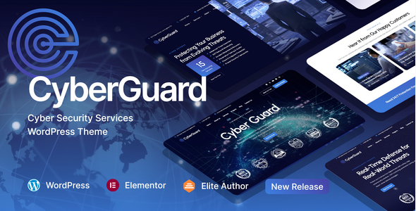 cyber CyberGuard - Cyber Security Services WordPress Theme 1.0.0 - Image 1