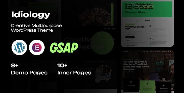 idio Idiology - Creative & Corporate WordPress Theme 1.0 - Image 1